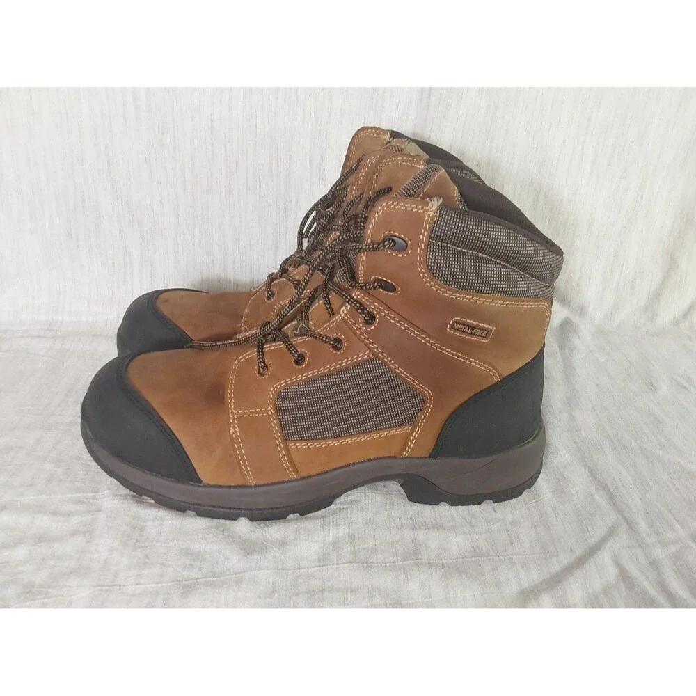 Kodiak Trakker Mens Size 14 Work Boots Composite Toe Waterproof Leather Safety
